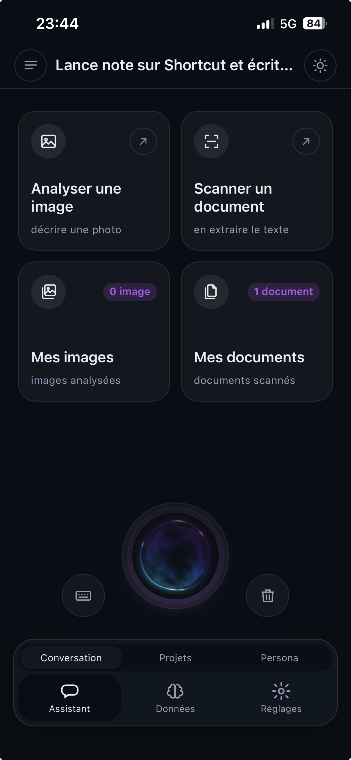 Analyser une image ou scanner un document